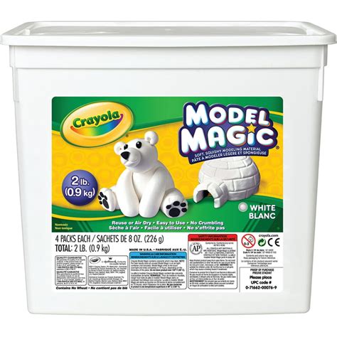 Sculpting Made Easy with Crayola Model Magic White